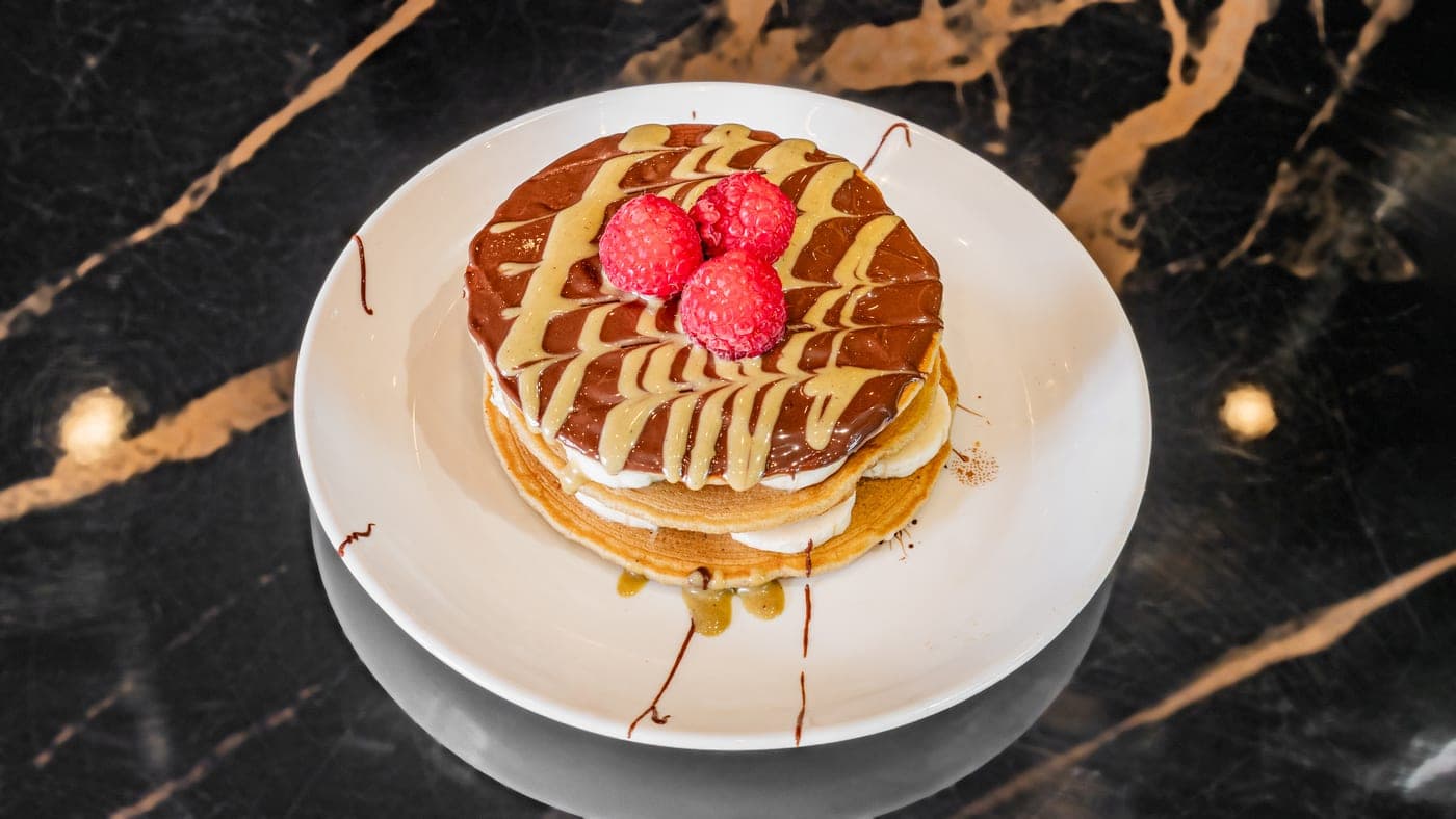 Pancakes Banane, Chantilly